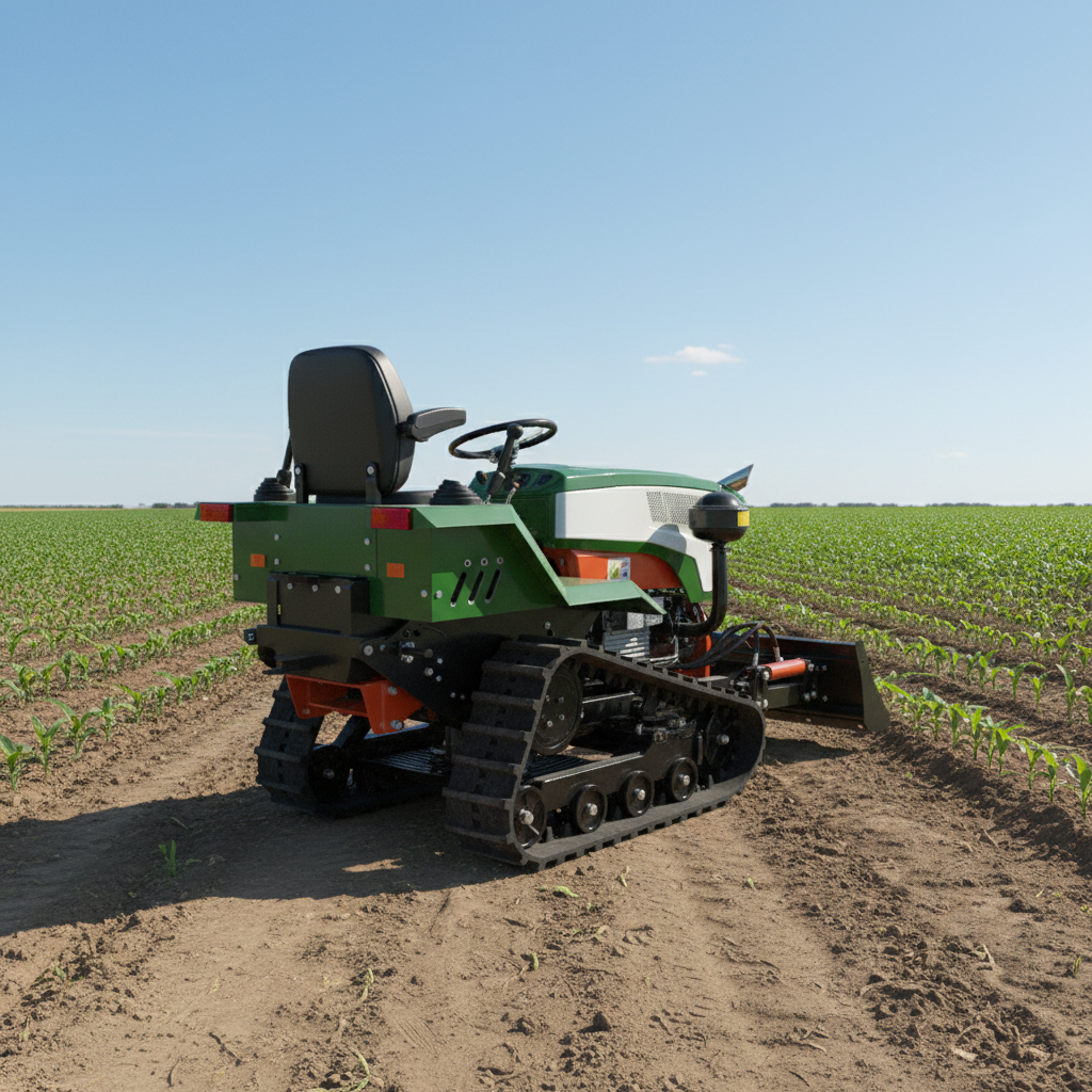 Agriculture Gardening Farming - 35HP EPA Crawler Tractor with Excavator