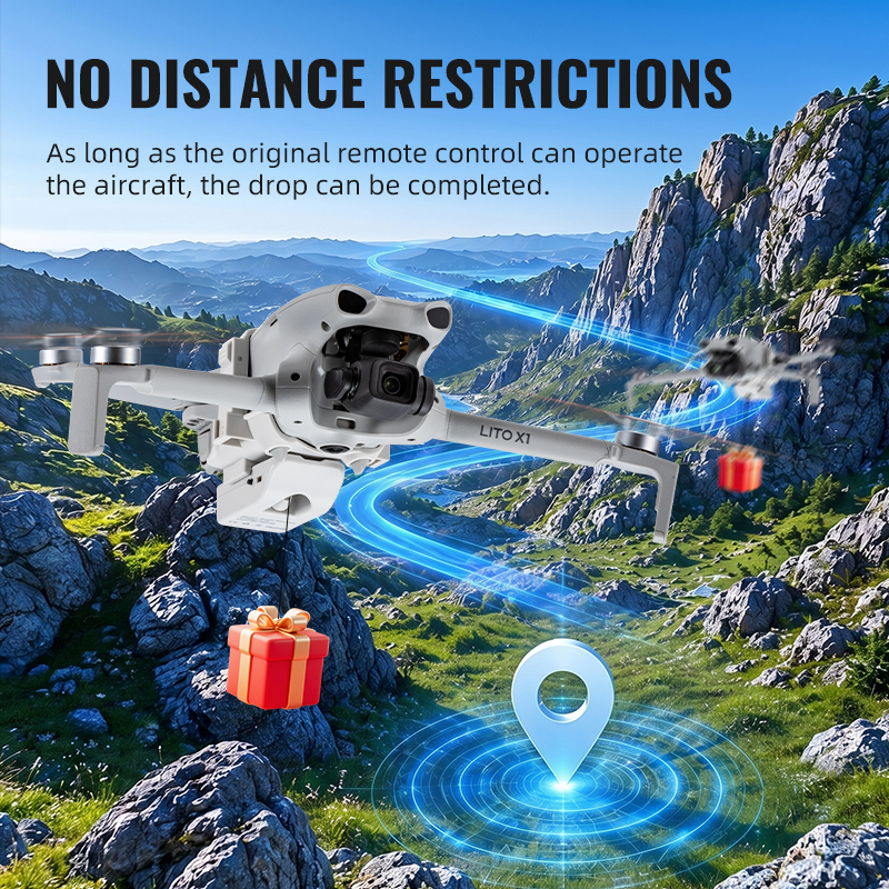 Drone Crop Sprayer - Airdrop System 12KM for DJI Lito