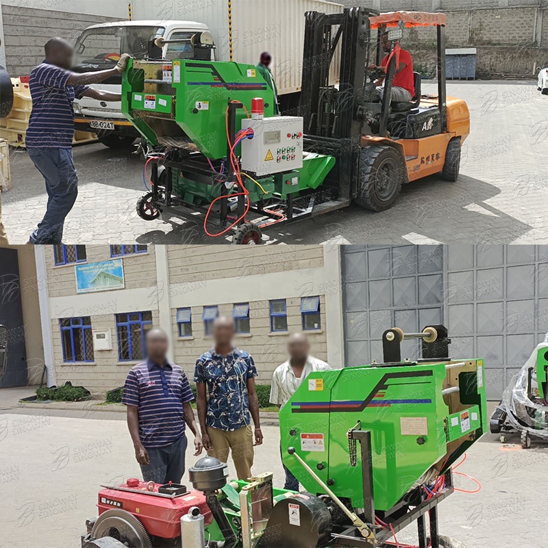 China Corn Silage Grass Harves - Silage Baler Machine reseña y precio