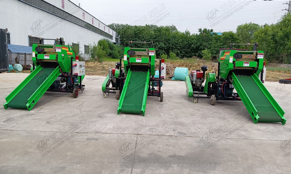 China Corn Silage Grass Harves - Silage Baler Machine reseña y precio