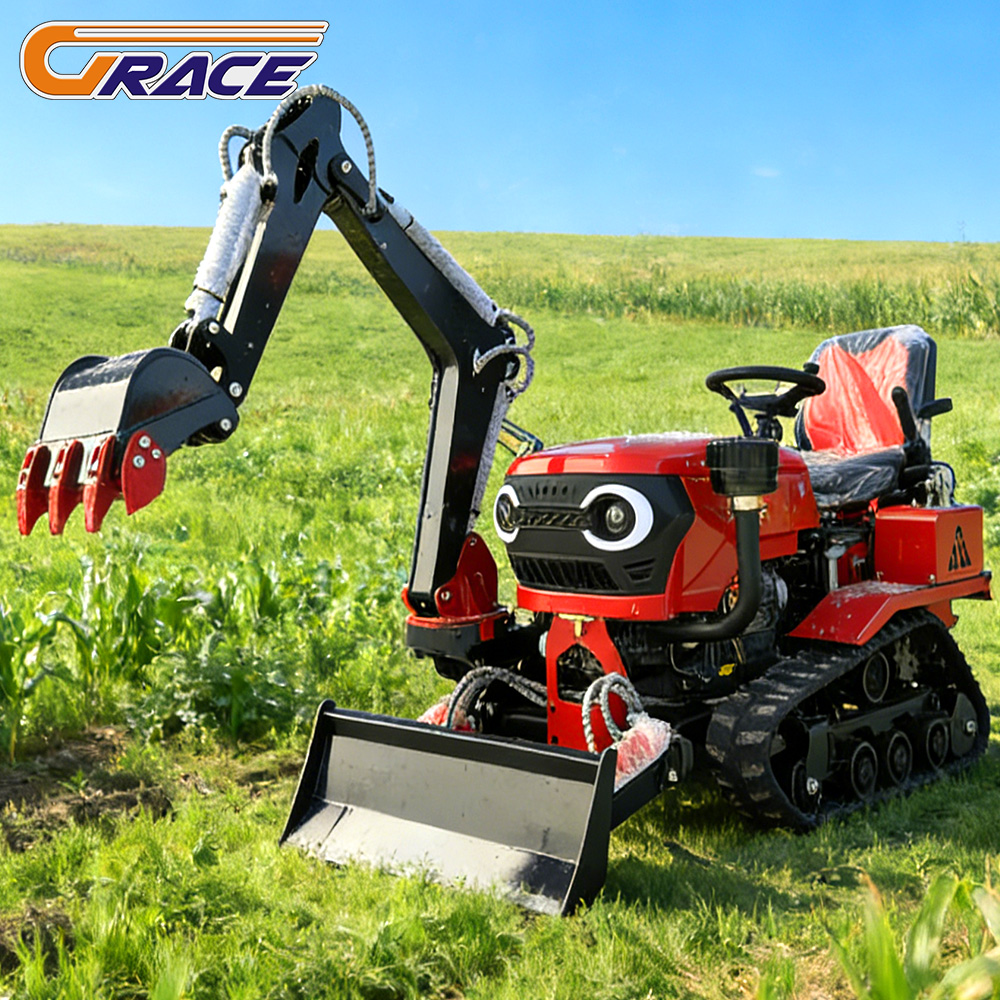 35HP EPA Crawler Tractor with  - Agriculture Gardening Farming reseña y precio