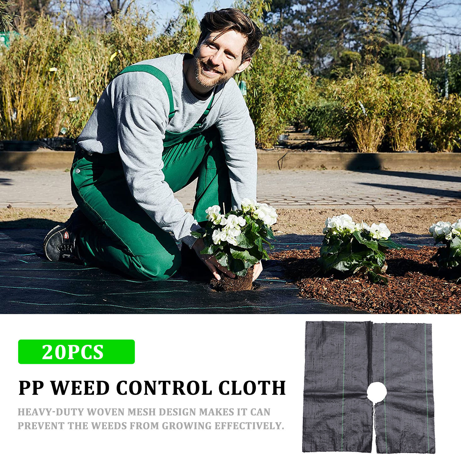 Garden Weeding Cloth Strong PP - Agriculture Gardening Farming reseña y precio