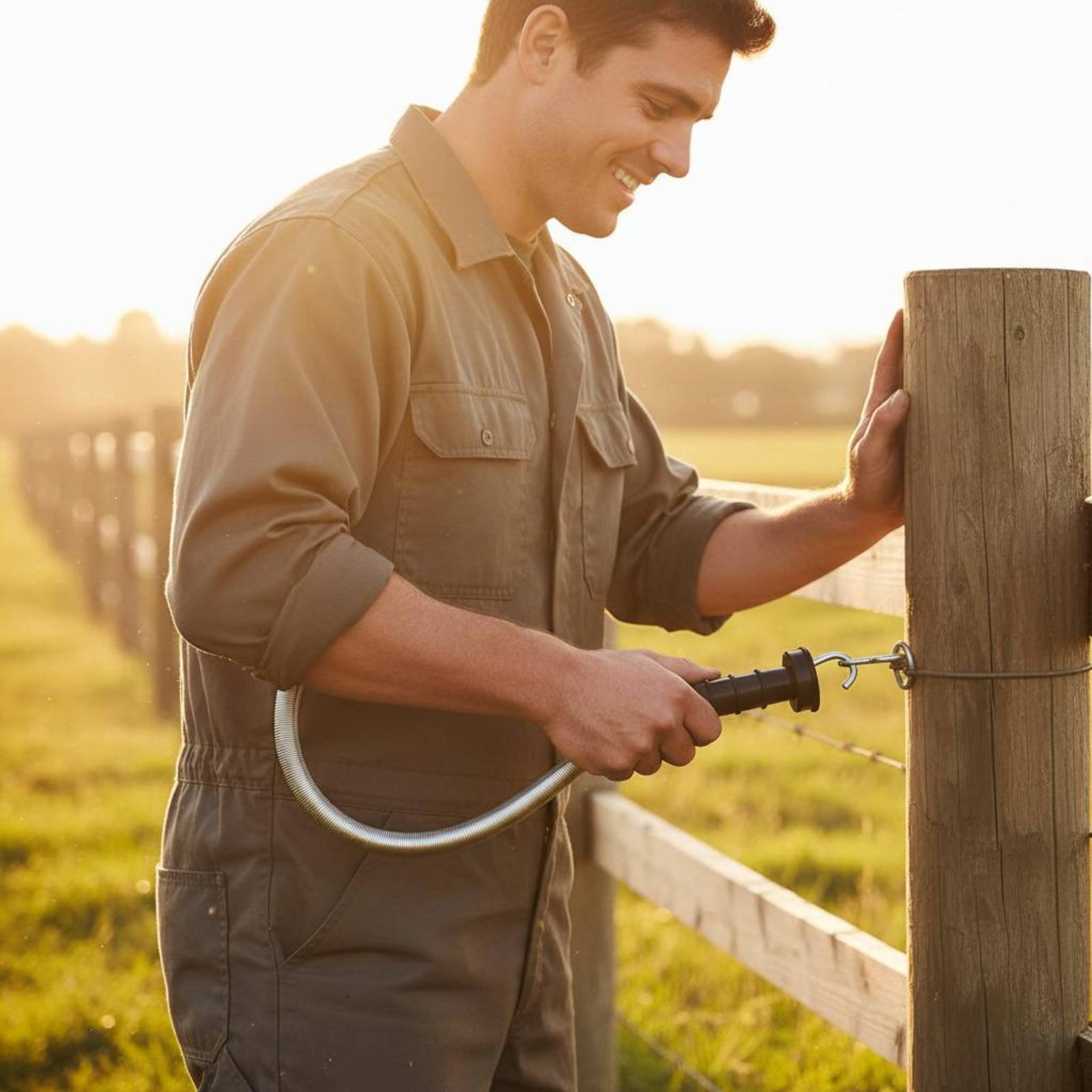Ranch Fence Coil Handle High S - Farming Farmer reseña y precio