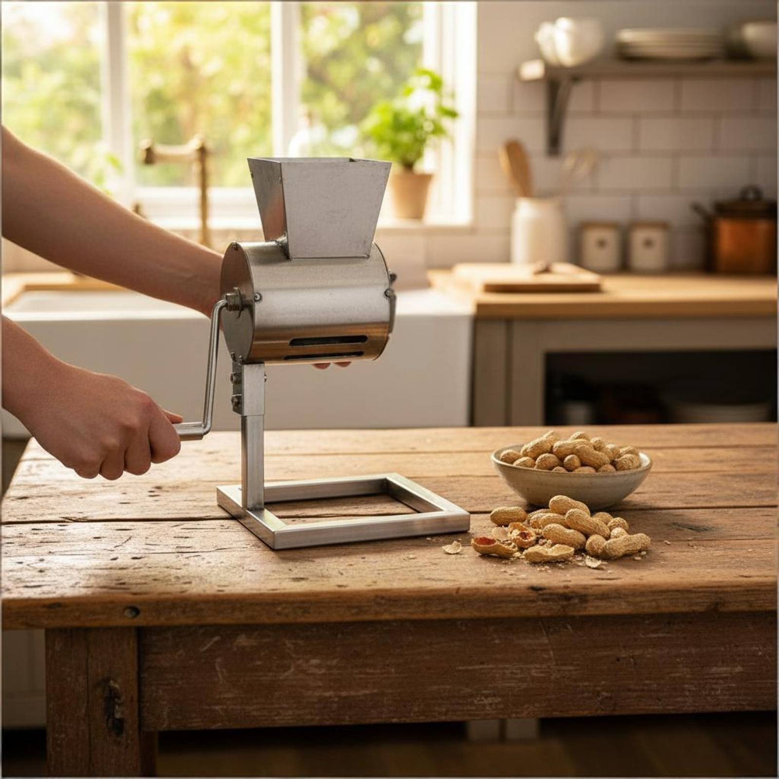 Manual Peanut Sheller Small Si - Farming Farmer reseña y precio