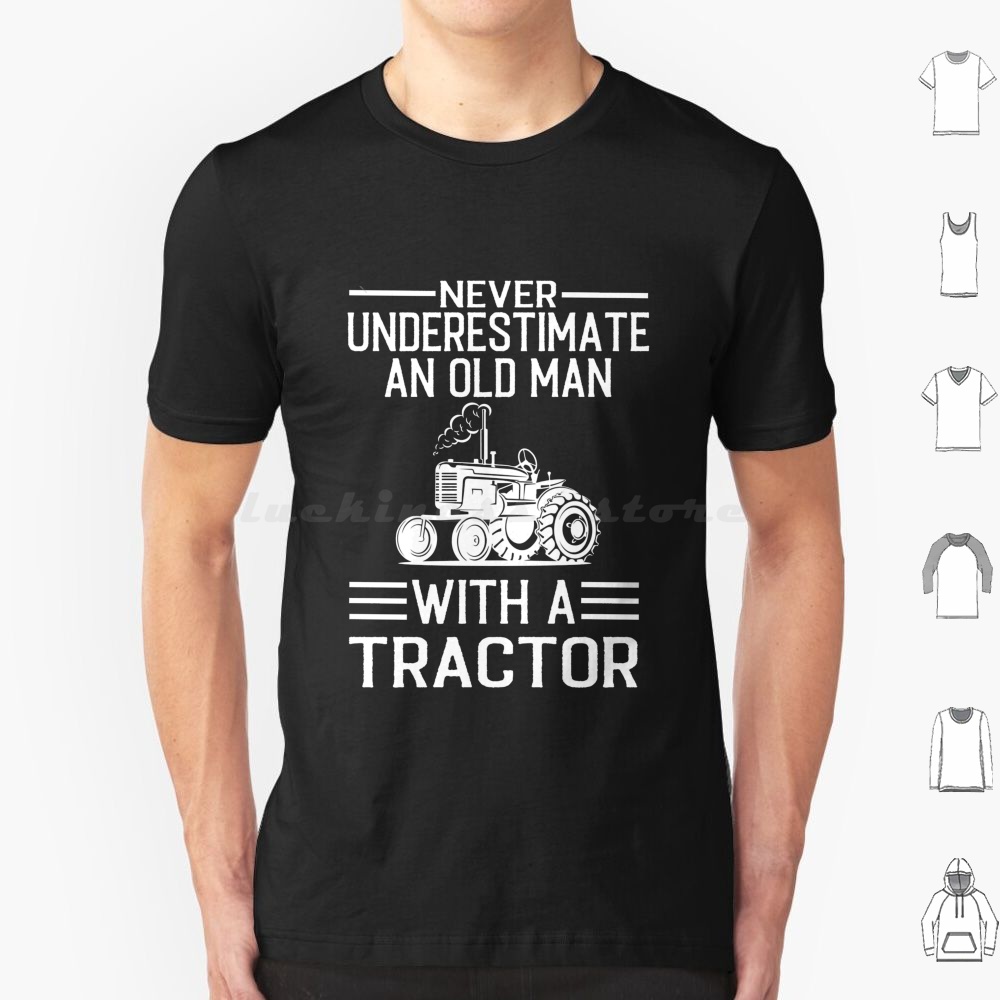 Never Underestimate An Old Man - Farming Farmer reseña y precio
