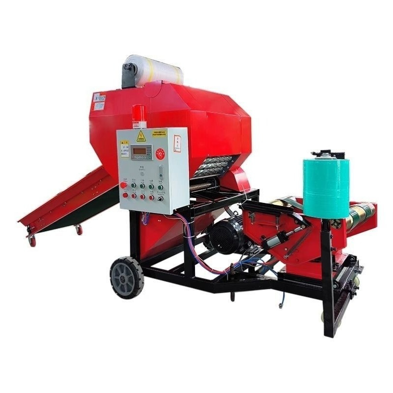 Corn straw baling and wrapping - Agriculture Farming Hand Tools reseña y precio