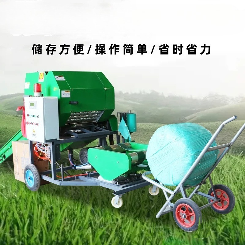 Corn straw baling and wrapping - Agriculture Farming Hand Tools reseña y precio
