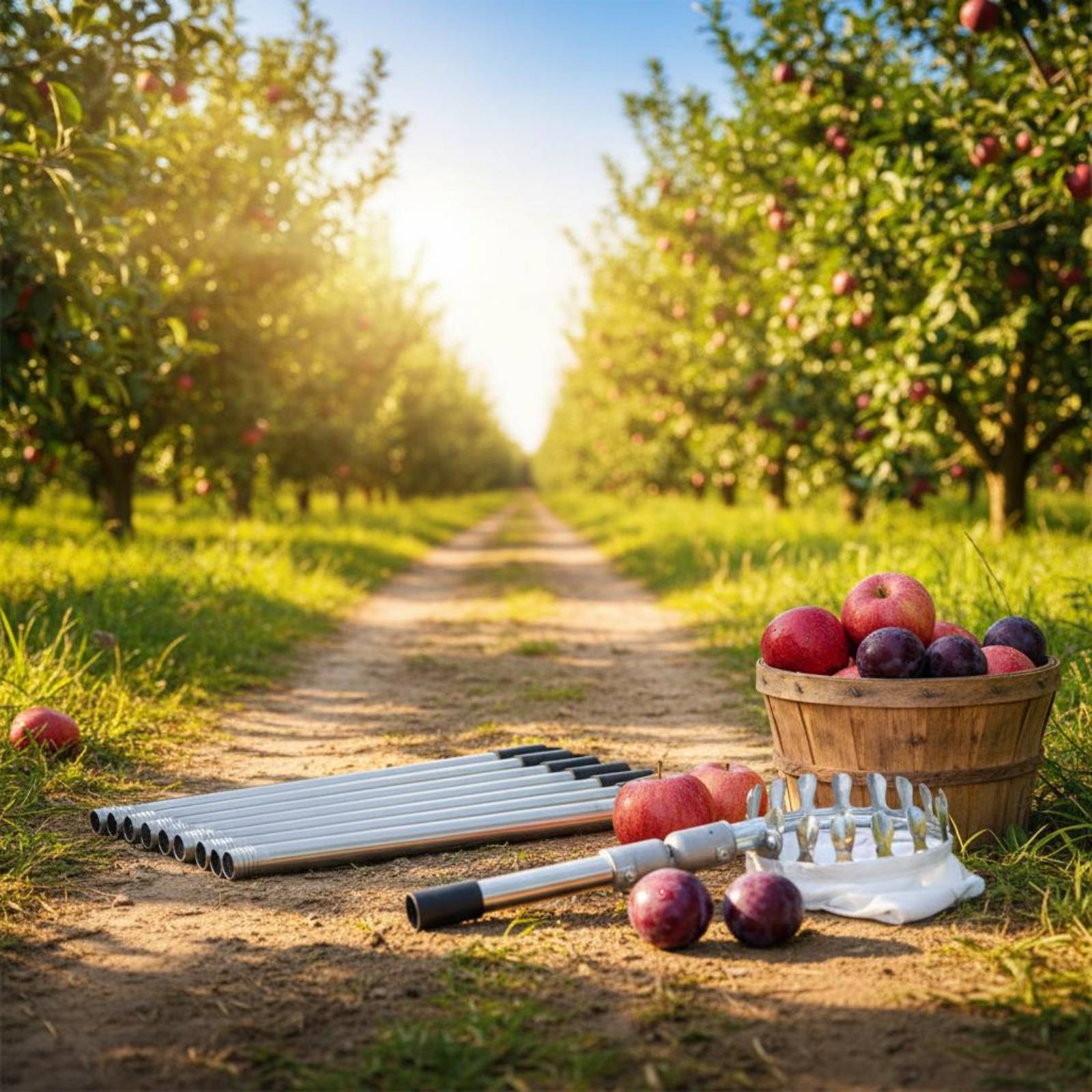 Fruit Picker with Net Bag Adju - Farming Farmer reseña y precio