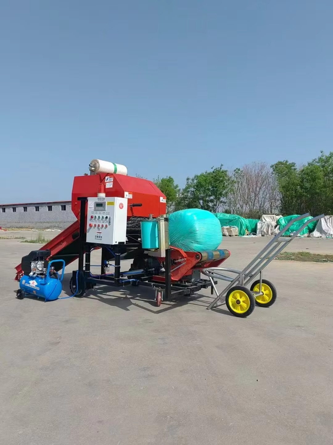 Agricultural Baler Machine Tra - Silage Baler Machine reseña y precio