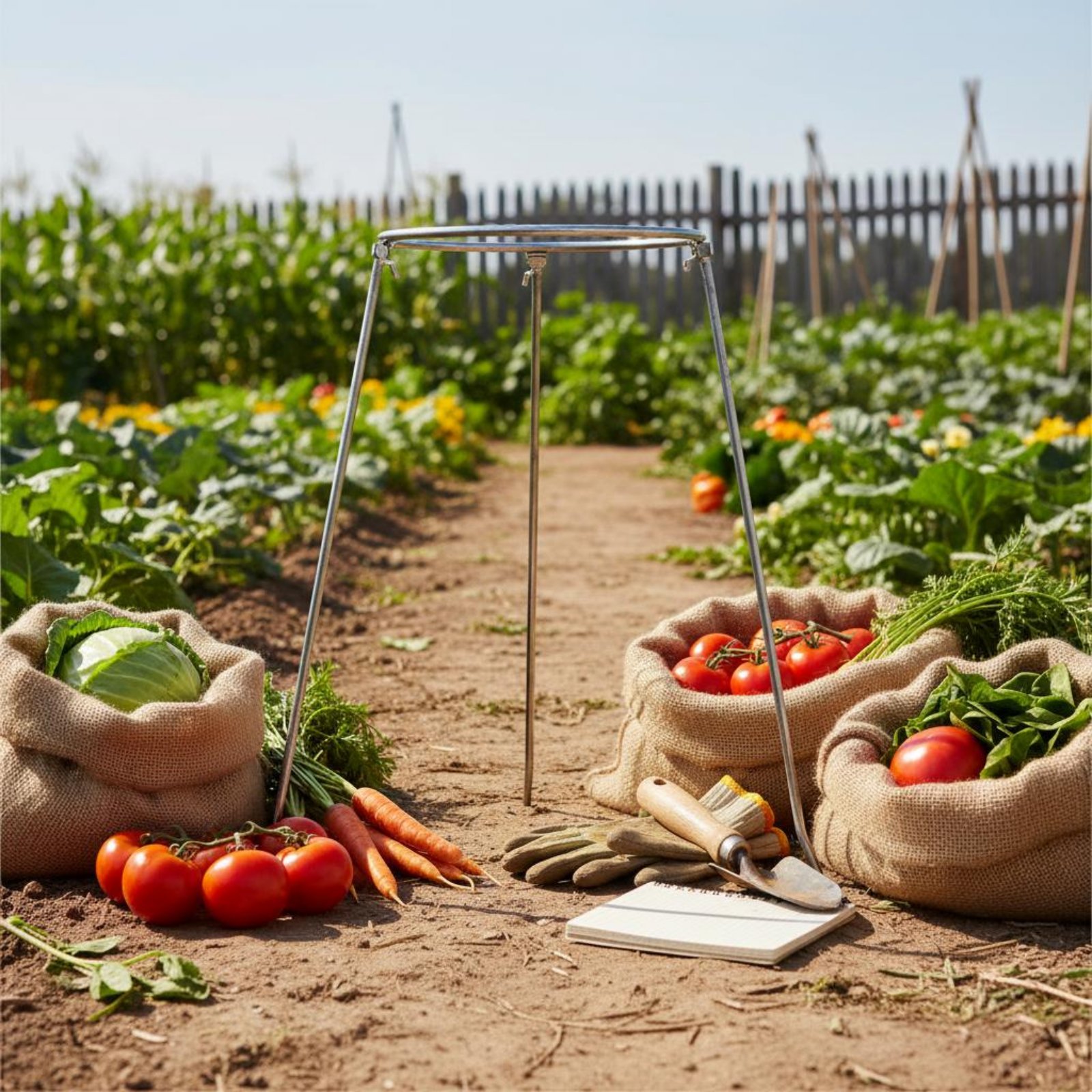 Bag Holder Stand Detachable Sa - Farming Farmer reseña y precio
