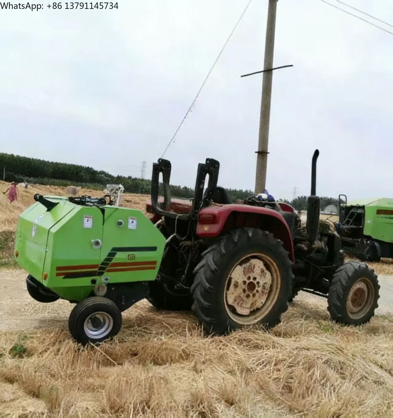 2026 SELL Heavy Duty Small Rou - Silage Baler Machine reseña y precio