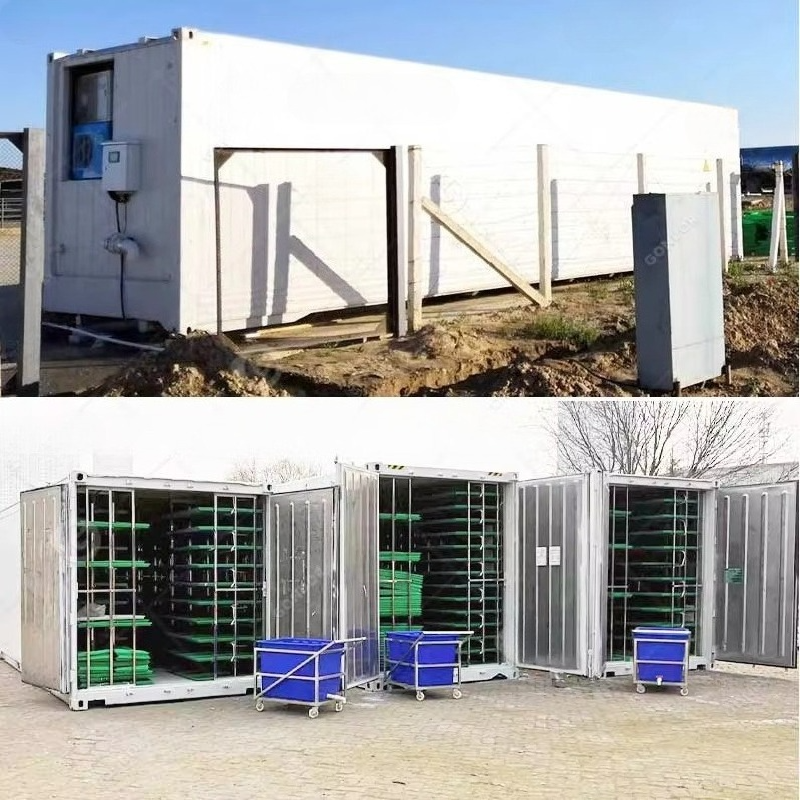 Customized 20ft 40ft Container - Hydroponic Farming Agriculture reseña y precio