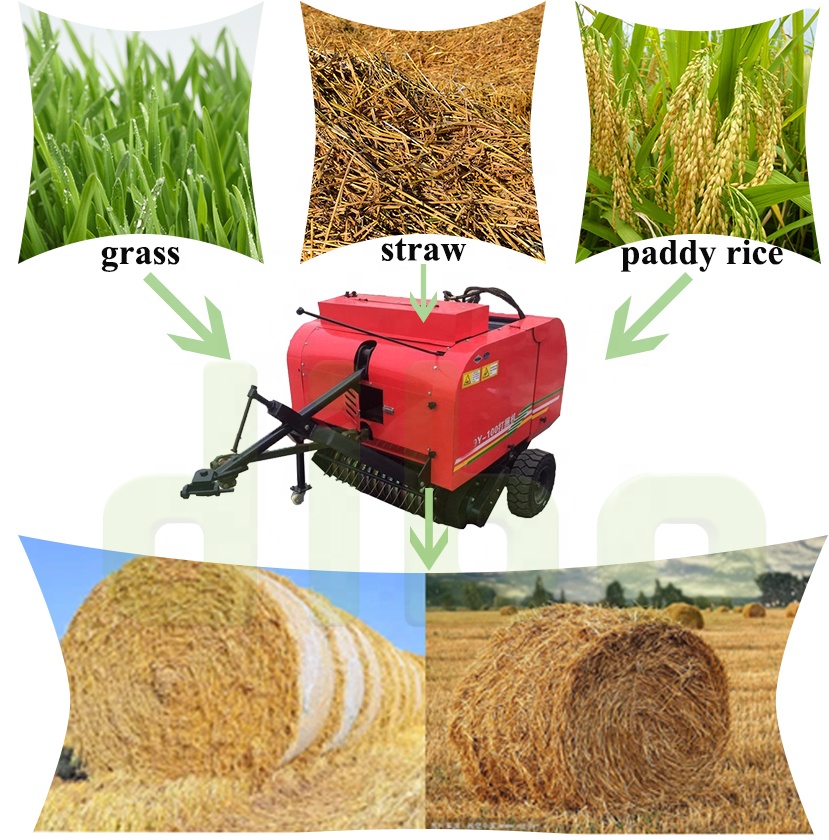 Agricultural Machinery Mini Ro - Silage Baler Machine reseña y precio
