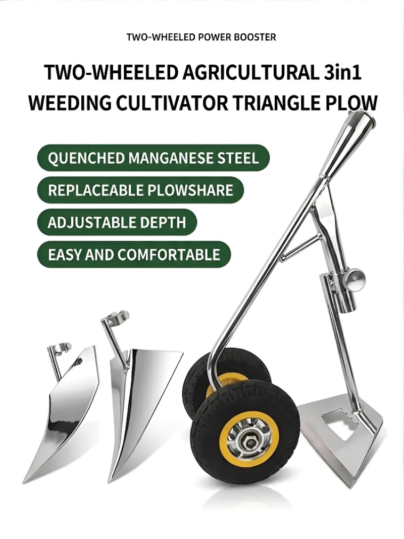 3 in 1 Hoe MultiPurpose Farmin - Agriculture Farming Hand Tools reseña y precio