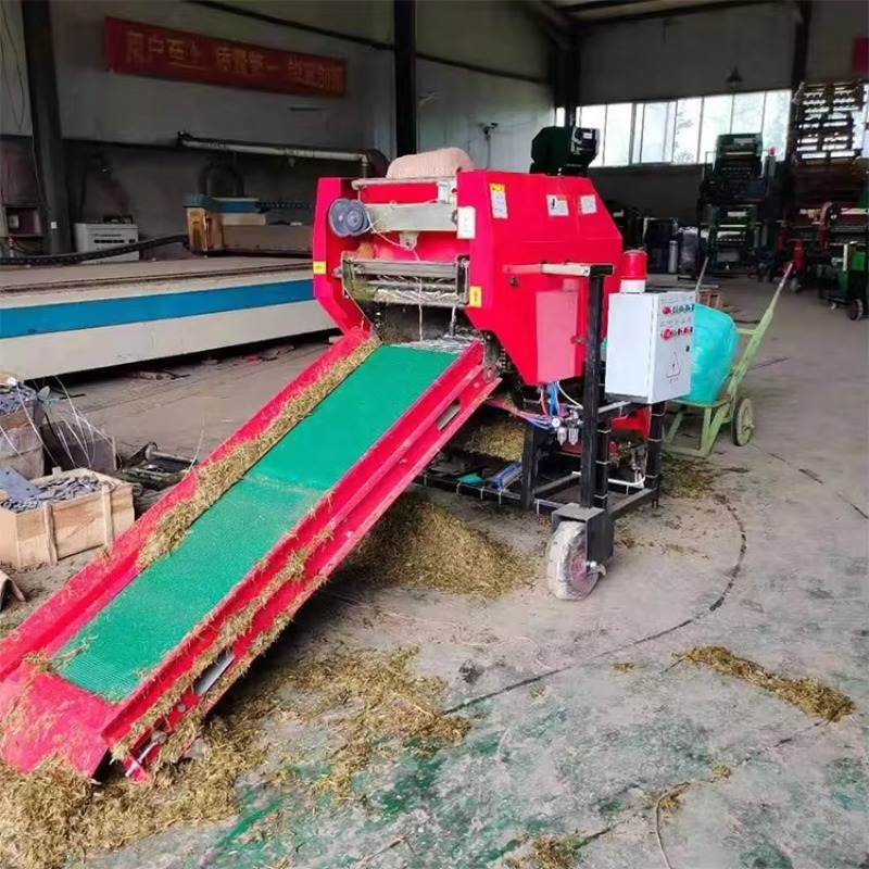2025 Full Automatic Dies-el En - Silage Baler Machine reseña y precio