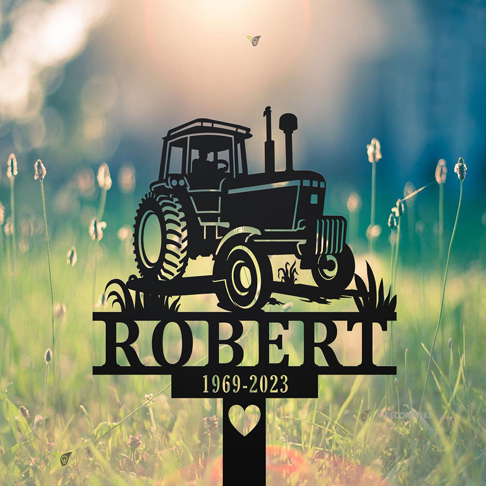 Custom Farmer Memorial Metal S - Farming Farmer reseña y precio