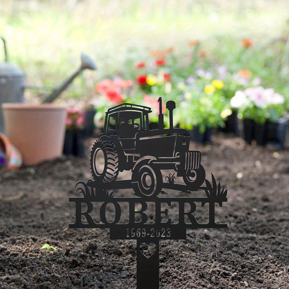 Custom Farmer Memorial Metal S - Farming Farmer reseña y precio