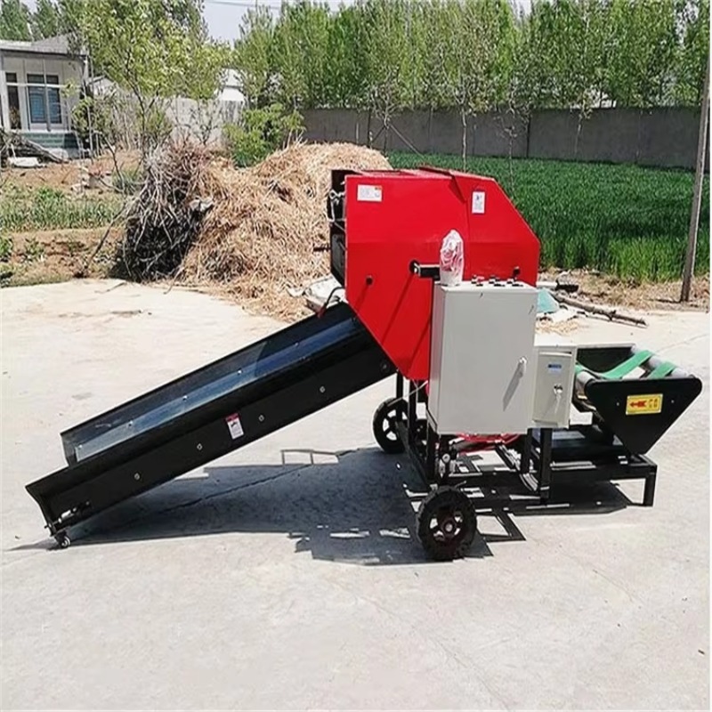 2024 Full Automatic Di esel En - Silage Baler Machine reseña y precio