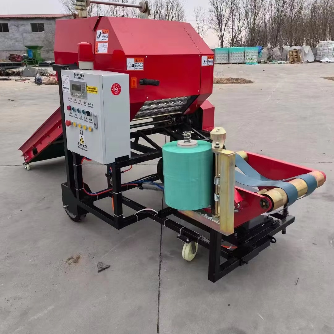 Wrapper Round Automatic Super  - Silage Baler Machine reseña y precio