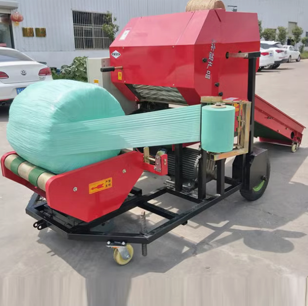 Wrapper Round Automatic Super  - Silage Baler Machine reseña y precio