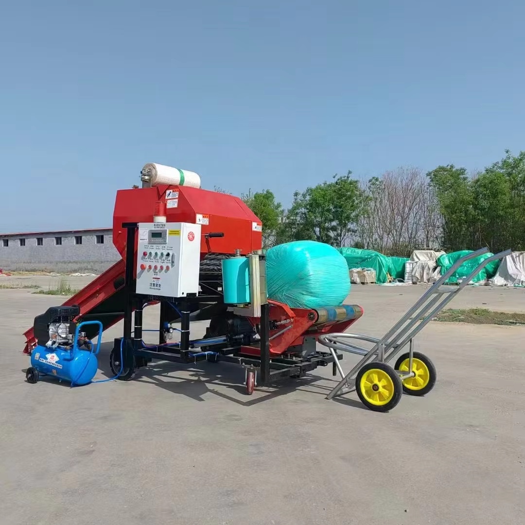 Wrapper Round Automatic Super  - Silage Baler Machine reseña y precio