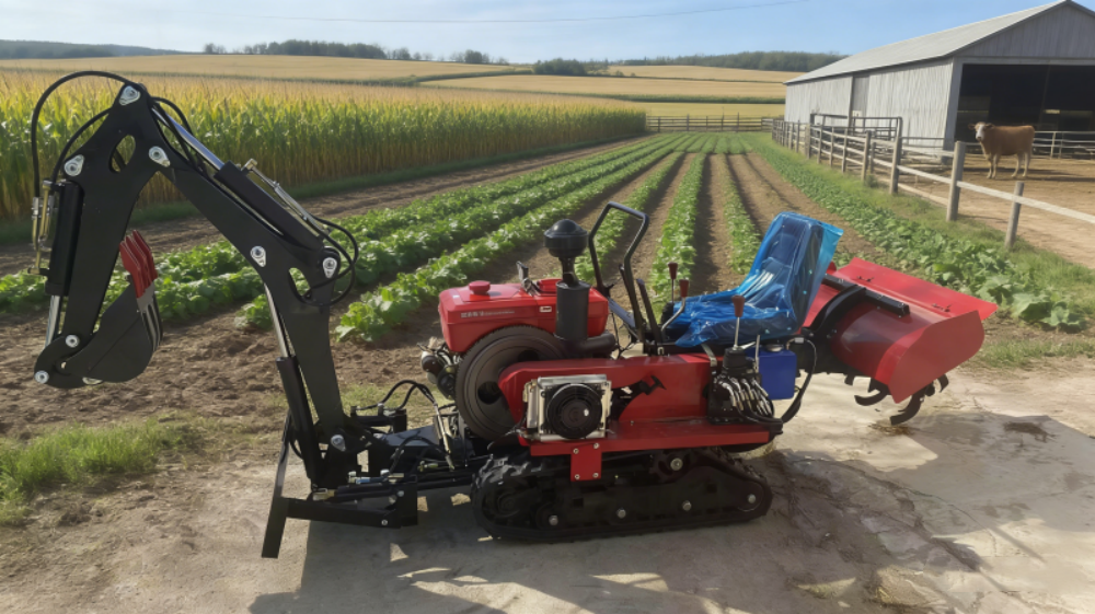 Customized 35HP Crawler Tracto - Agriculture Gardening Farming reseña y precio