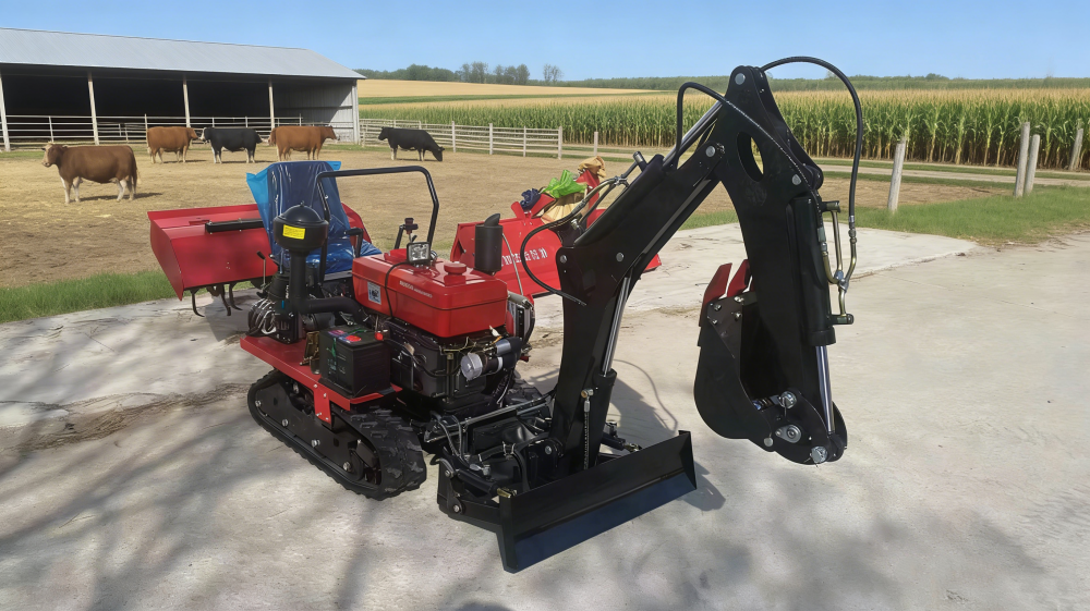 Customized 35HP Crawler Tracto - Agriculture Gardening Farming reseña y precio